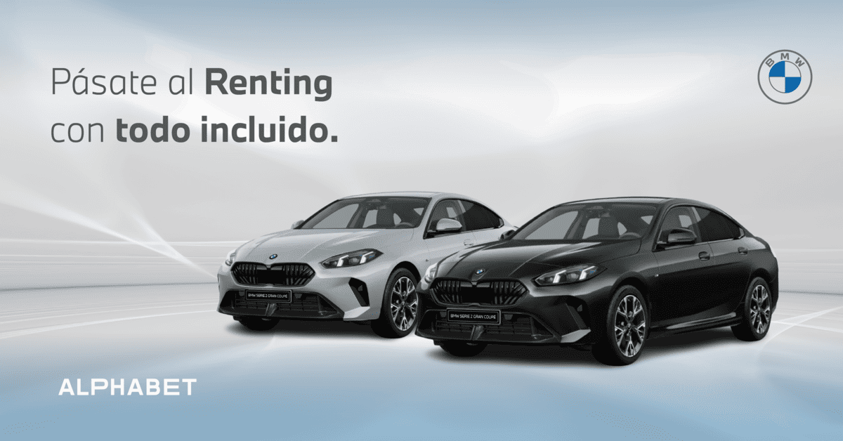 RENTING BMW 220d Gran Coupe desde 459€/mes